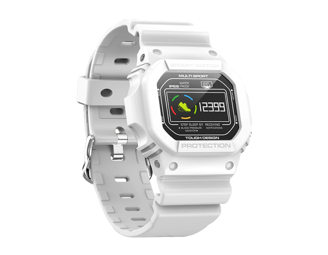 Tactical Smart Watch V-Shock White