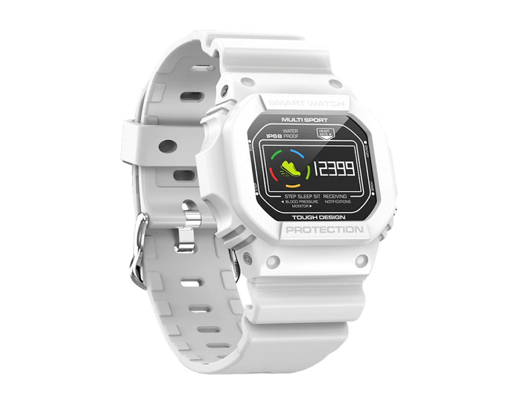 Tactical Smart Watch V-Shock White